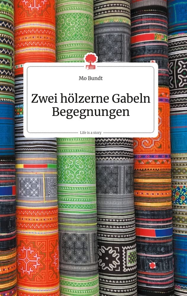 Zwei hölzerne Gabeln Begegnungen. Life is a Story - story.one book