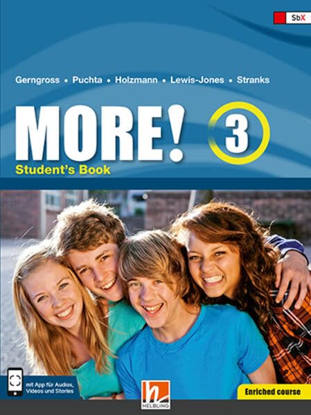 MORE! 3 Student's Book Enriched Course mit E-Book+: SbNr 190838 (Helbling Languages) Foreign Languages ​​& Dictionaries