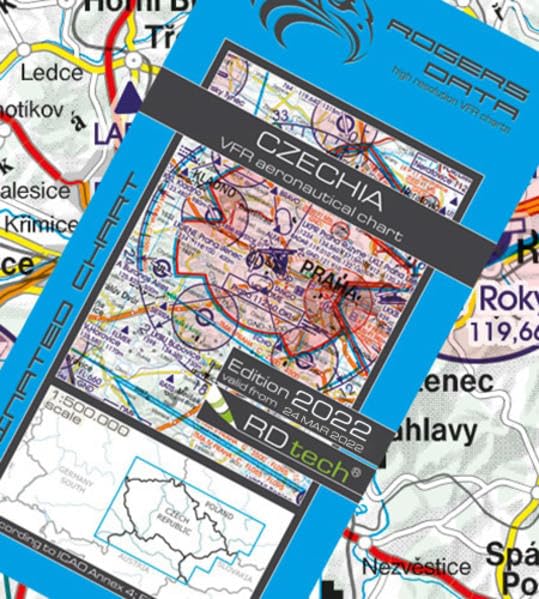 Czechia ICAO VFR Luftfahrtkarte 500k: Tschechien VFR Luftfahrtkarte – ICAO Karte, Maßstab 1:500.000 Law