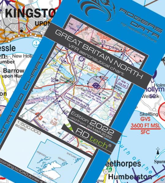 Great Britain North ICAO VFR Luftfahrtkarte 500k: England Nord VFR Luftfahrtkarte – ICAO Karte, Maßstab 1:500.000 Law