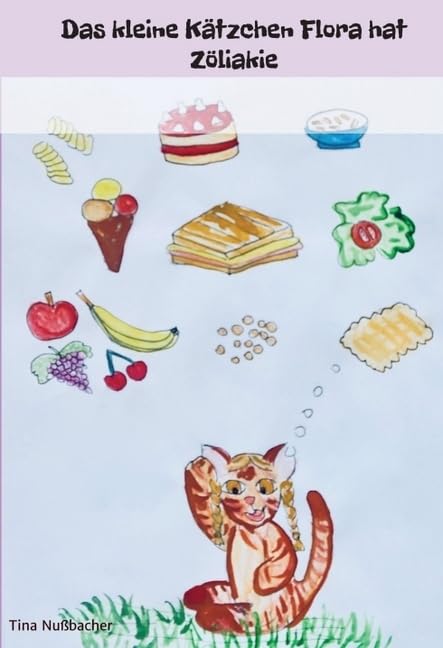 Das kleine Kätzchen Flora hat Zöliakie Psychology
