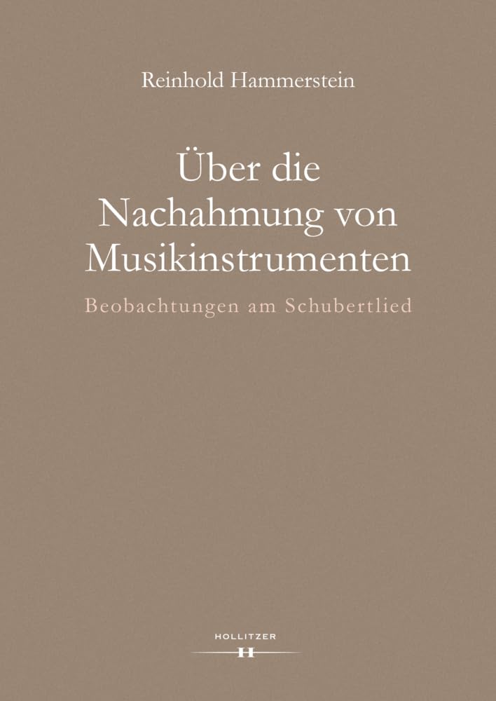 Über die Nachahmung von Musikinstrumenten book