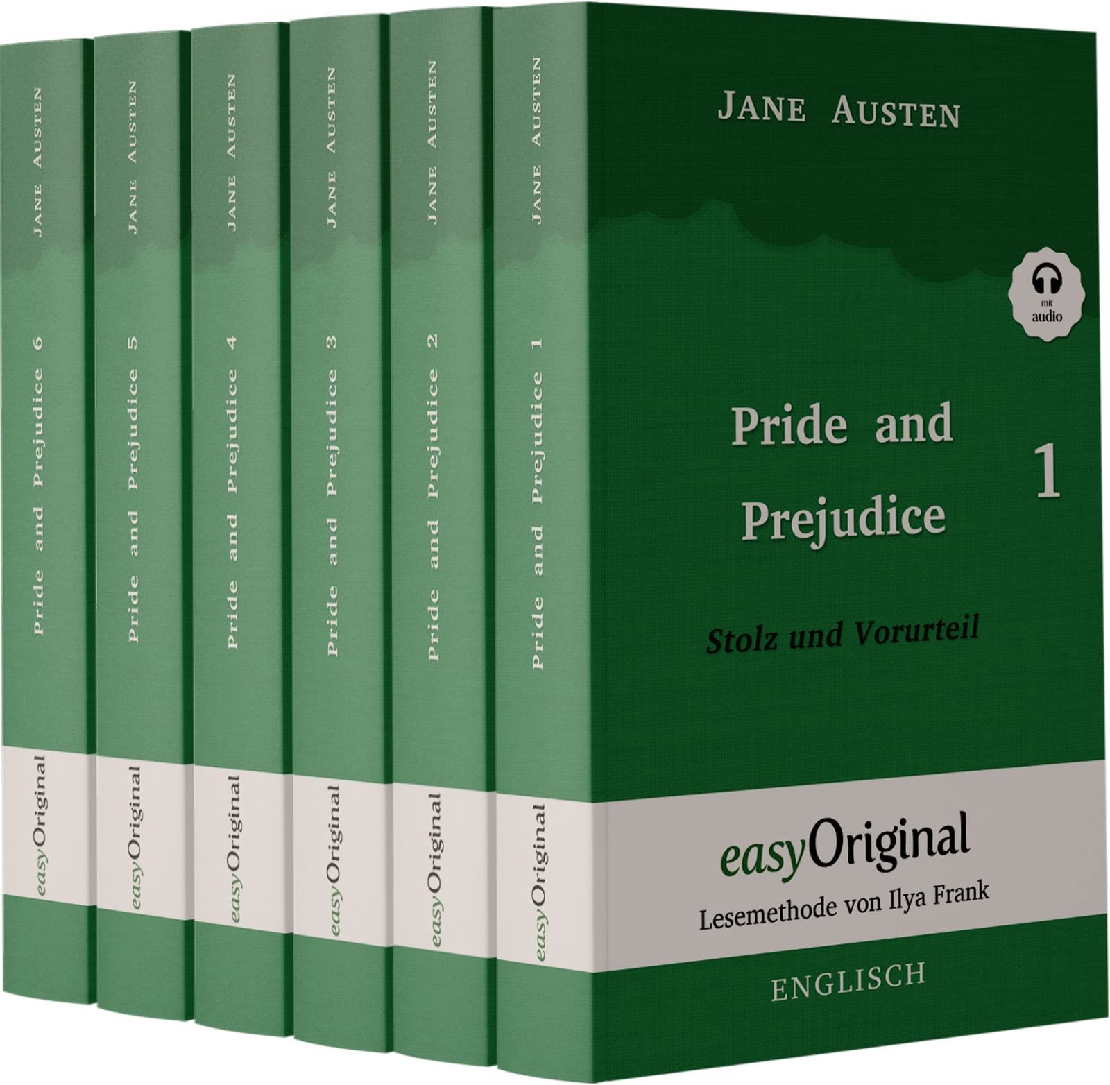 Pride and Prejudice / Stolz und Vorurteil - 6 Teile Softcover - (Buch +MP3 Audio-CD) - Lesemethode von Ilya Frank - Zweisprachige Ausgabe ... - Lesemethode von Ilya Frank) Essays & Short Stories