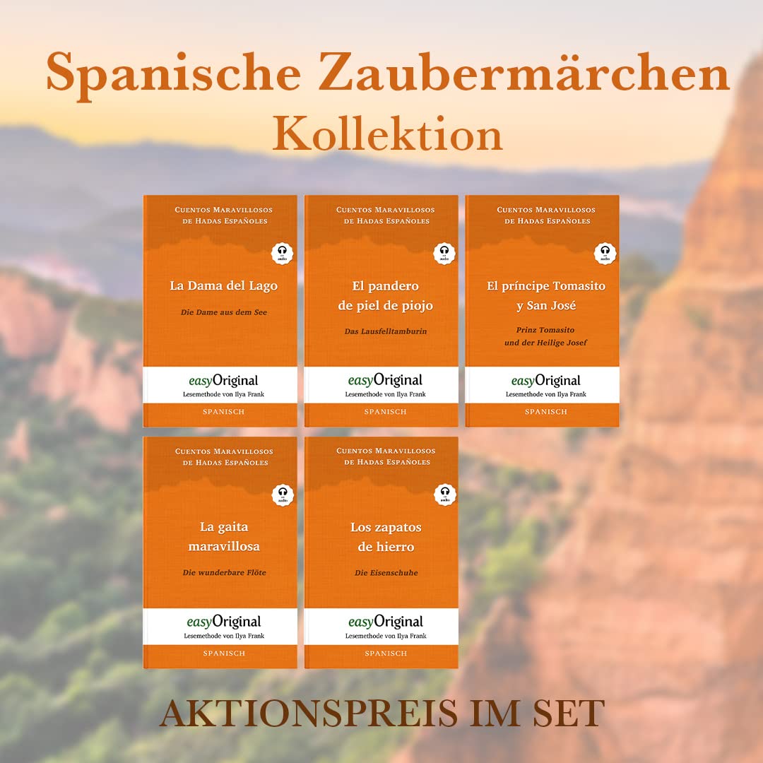Spanische Zaubermärchen Kollektion (Bücher + Audio-Online) - Lesemethode von Ilya Frank book