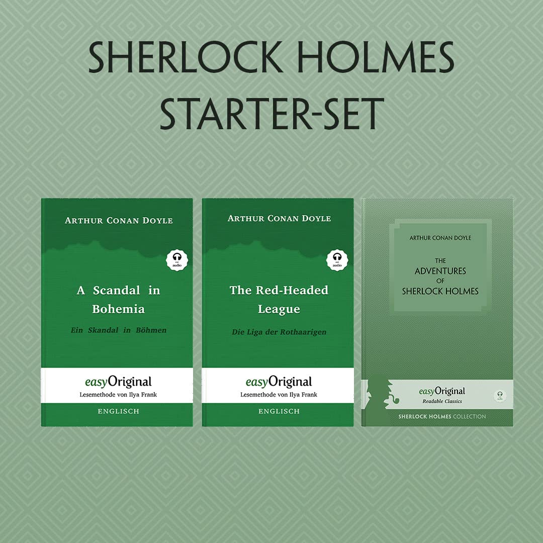 The Adventures of Sherlock Holmes (mit 4 MP3 Audio-CDs) - Starter-Set: Lesemethode von Ilya Frank + Readable Classics (EasyOriginal.com - Lesemethode von Ilya Frank - Englisch: Englisch) Essays & Short Stories