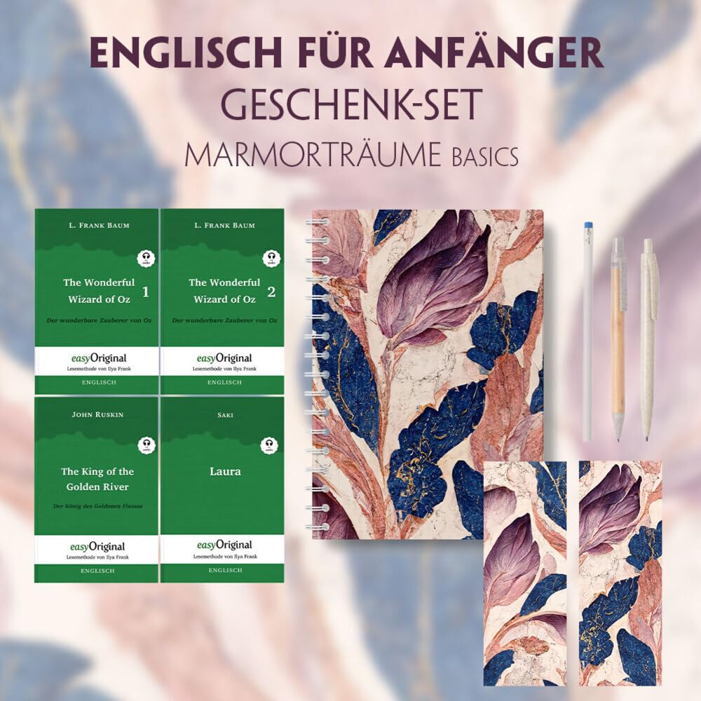 Englisch für Anfänger Geschenkset - 4 Bücher (mit Audio-Online) + Marmorträume Schreibset Basics: Englisch für Anfänger Geschenkset - 4 Bücher (mit ... von Ilya Frank - Englisch: Englisch) Essays & Short Stories