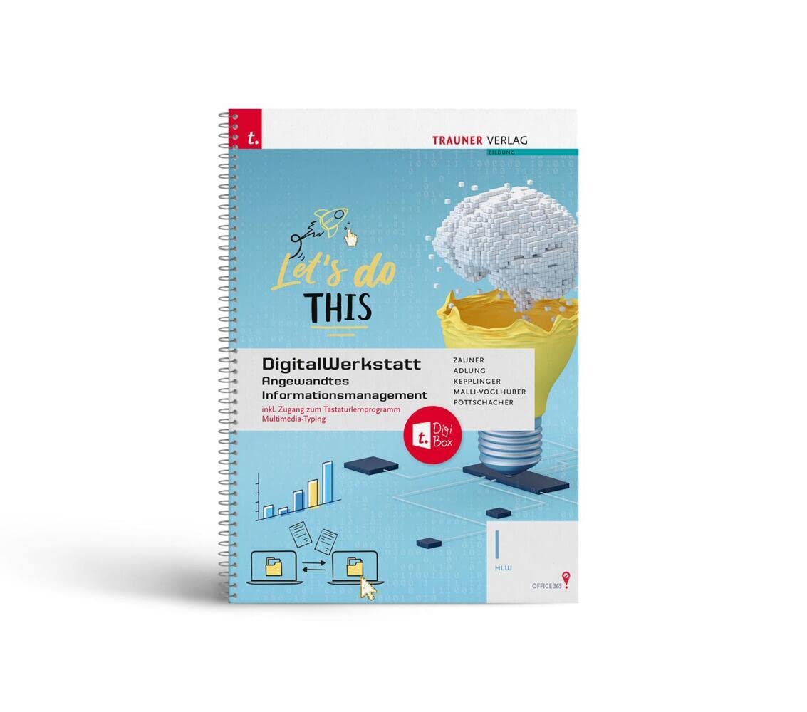 DigitalWerkstatt, Angewandtes Informationsmanagement I HLW Office 365 + TRAUNER-DigiBox book