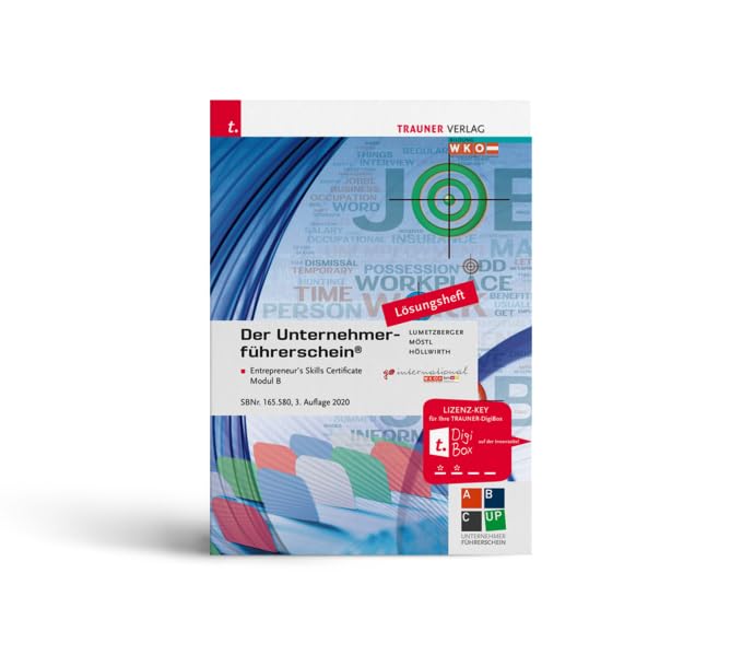 Der Unternehmerführerschein - Entrepreneur's Skills Certificate, Modul B Lösungsheft book