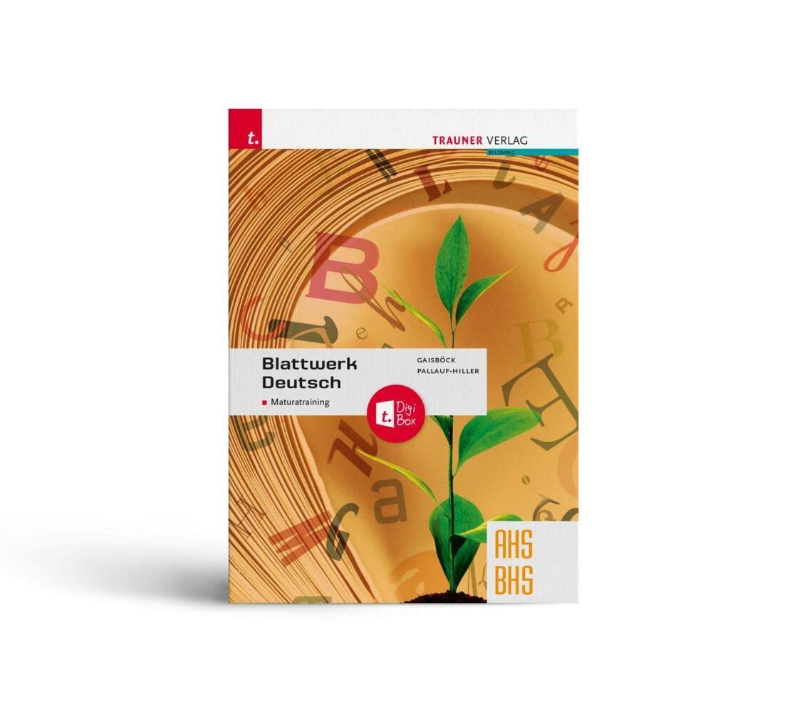 Blattwerk Deutsch - Maturatraining + TRAUNER-DigiBox Business, Finance & Career