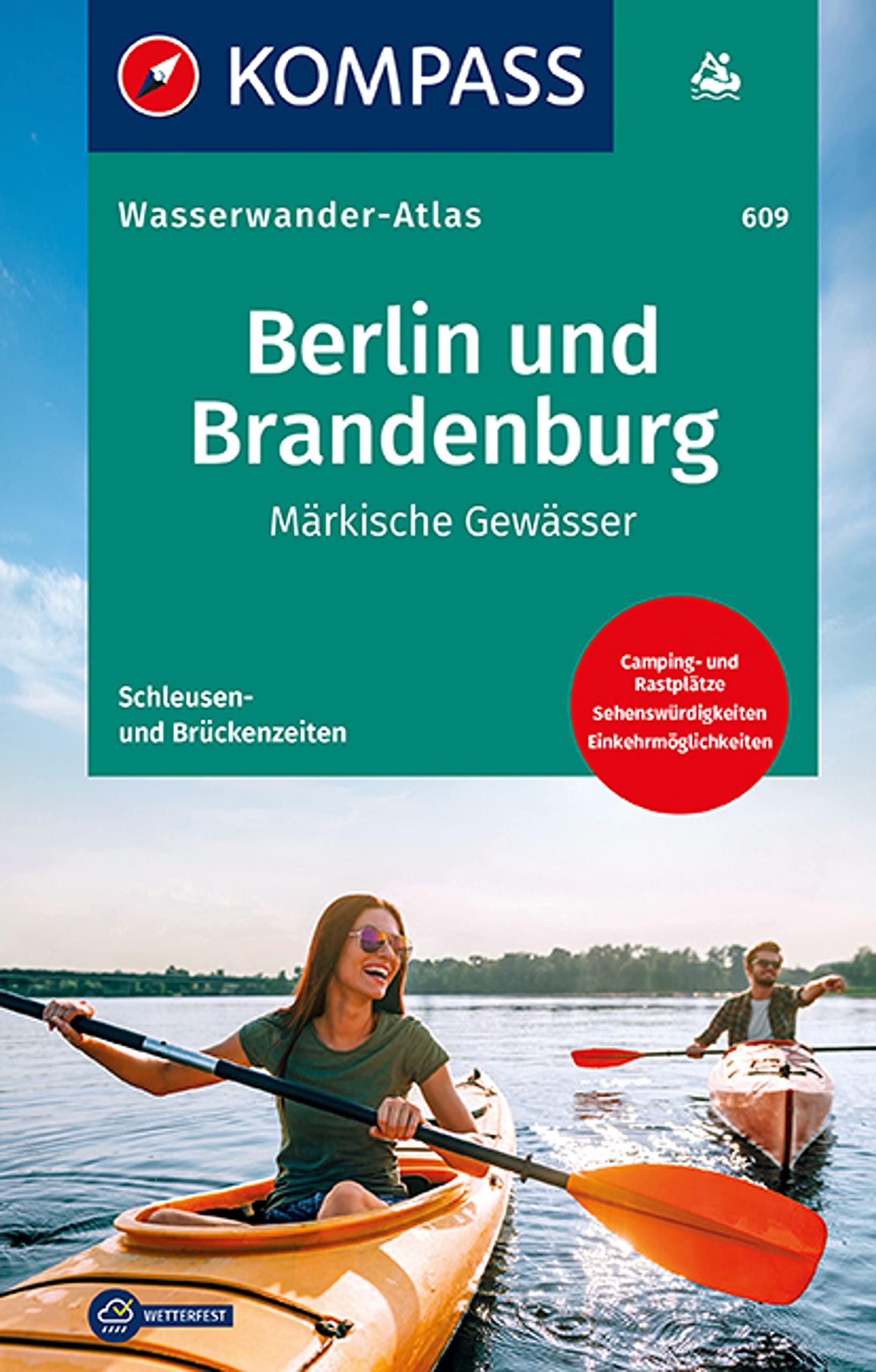 KOMPASS Wasserwanderatlas Berlin und Brandenburg Leisure, Home & Garden