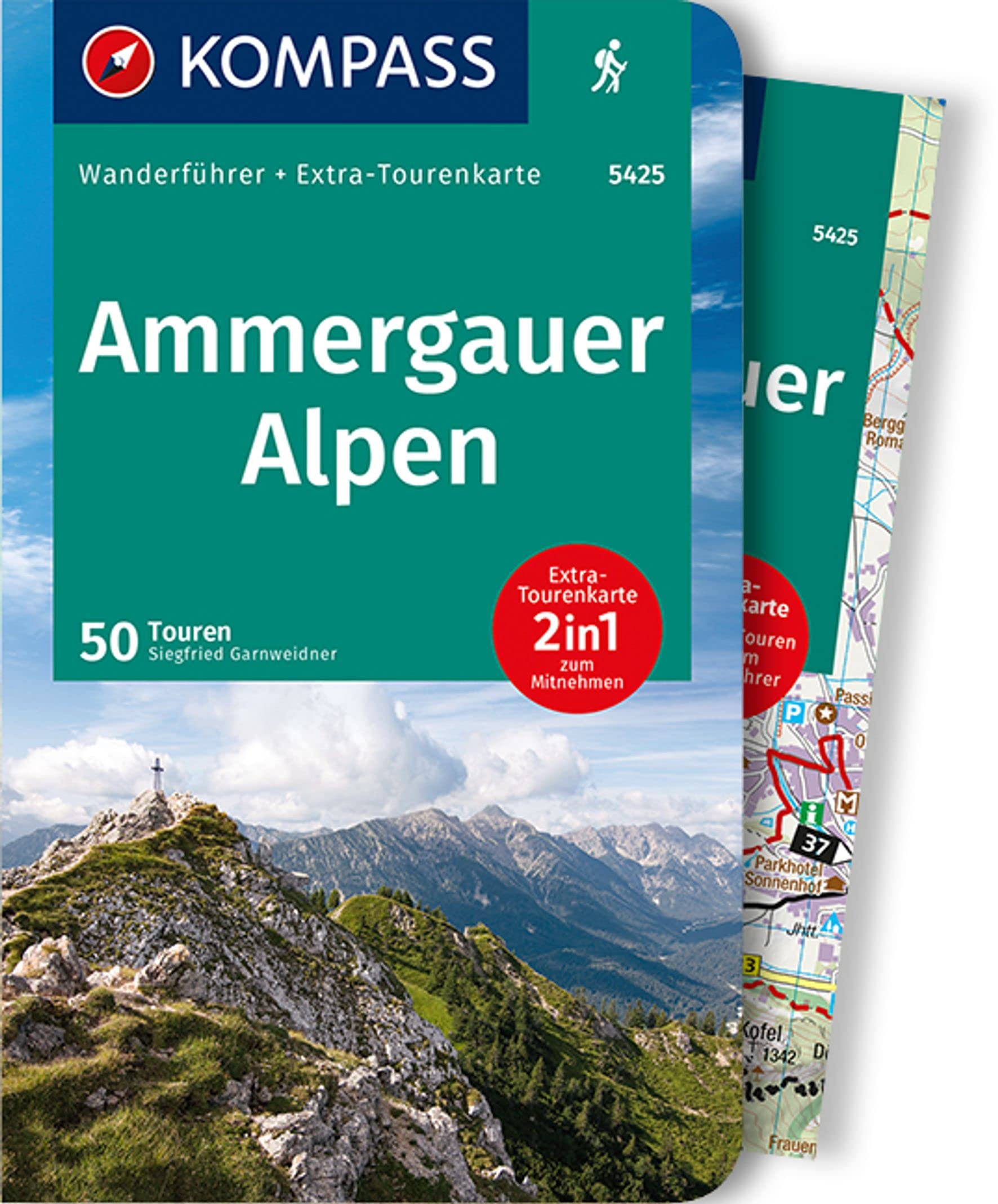 KOMPASS Wanderführer 5425 Ammergauer Alpen Leisure, Home & Garden