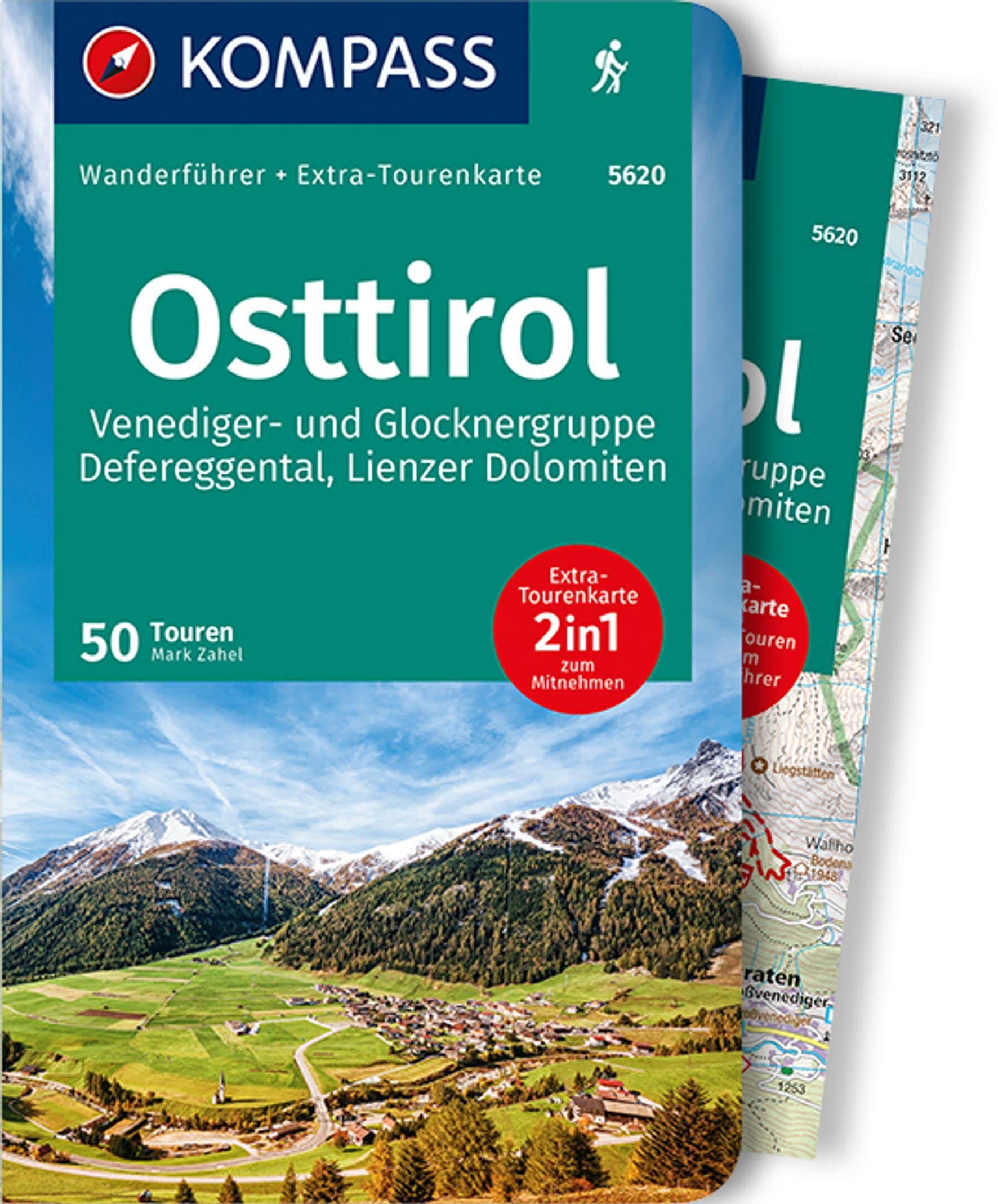 KOMPASS Wanderführer 5620 Osttirol, Venediger- und Glocknergruppe, Defereggental, Lienzer Dolomiten Leisure, Home & Garden