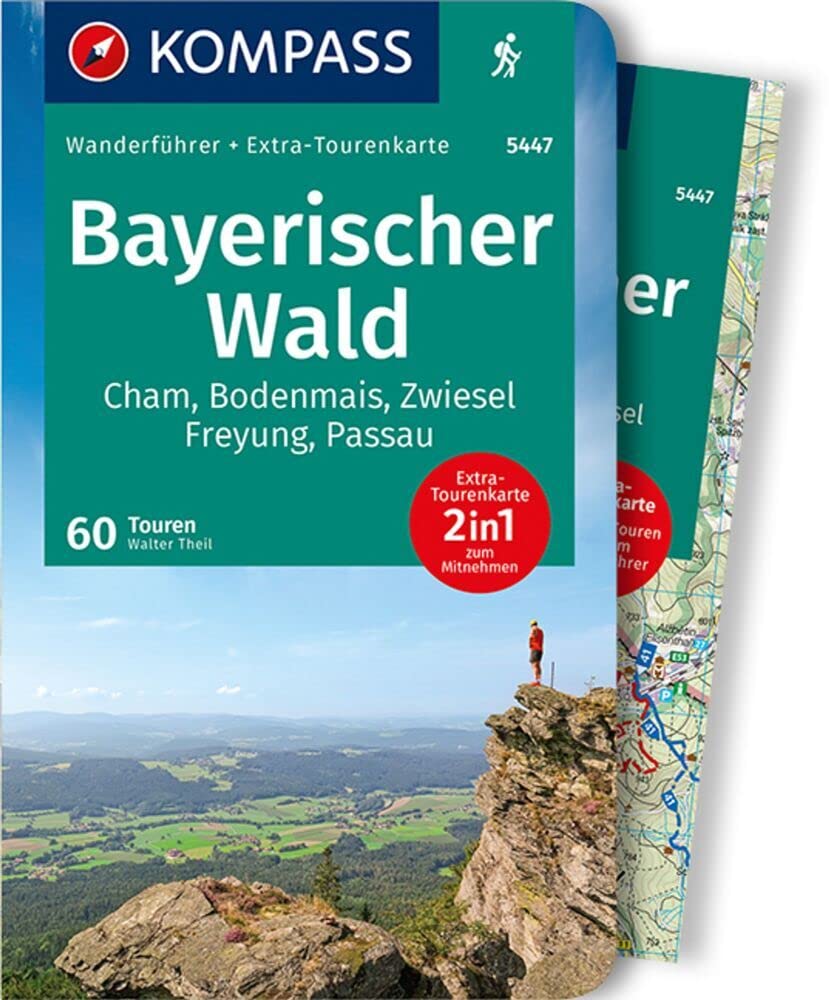 KOMPASS Wanderführer Bayerischer Wald, 60 Touren Travel Guides