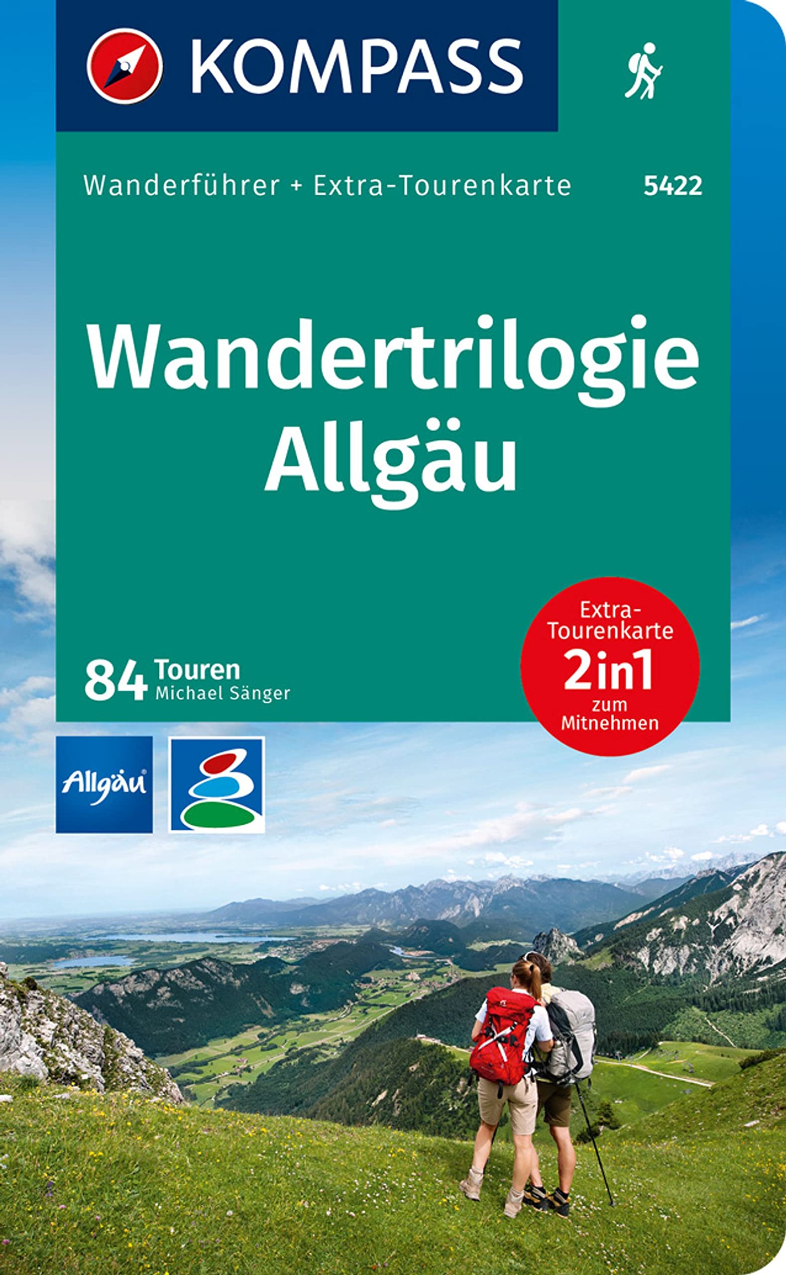 KOMPASS Wanderführer Wandertrilogie Allgäu, 84 Touren Leisure, Home & Garden