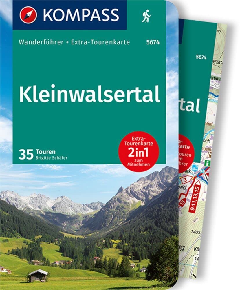 KOMPASS Wanderführer Kleinwalsertal, 35 Touren Leisure, Home & Garden