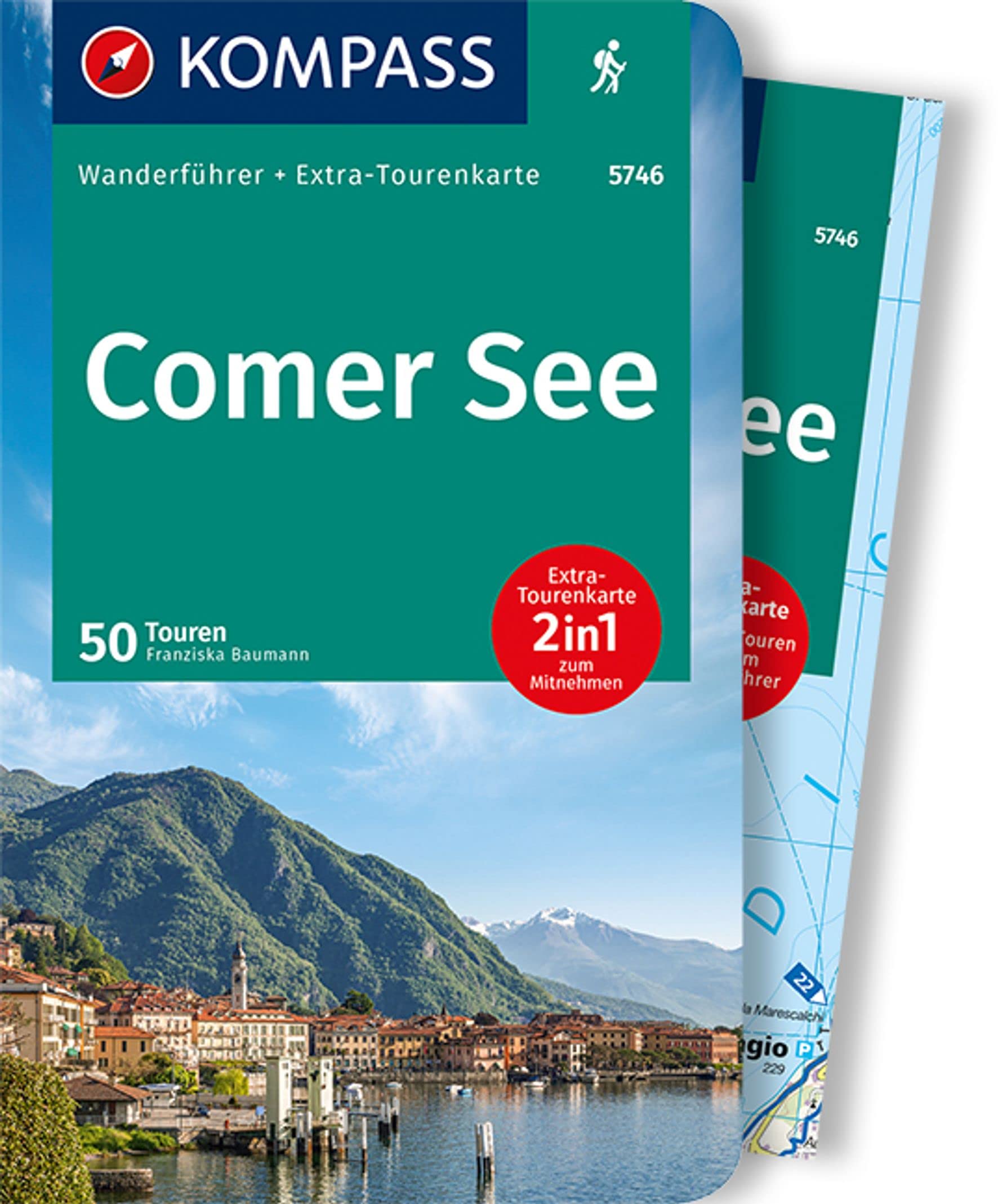KOMPASS Wanderführer Comer See, 50 Touren Leisure, Home & Garden