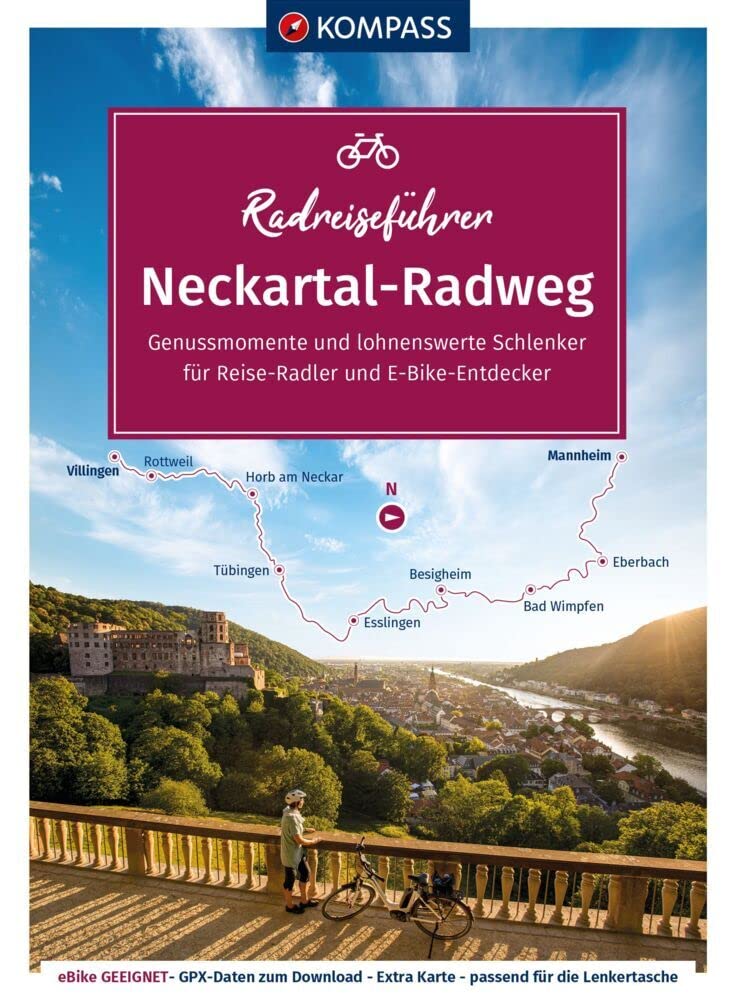 KOMPASS Radreiseführer Neckartal-Radweg Leisure, Home & Garden