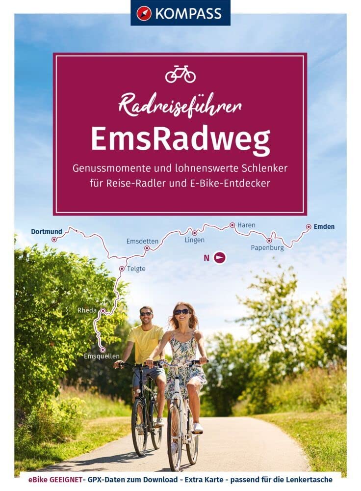KOMPASS Radreiseführer Emsradweg book