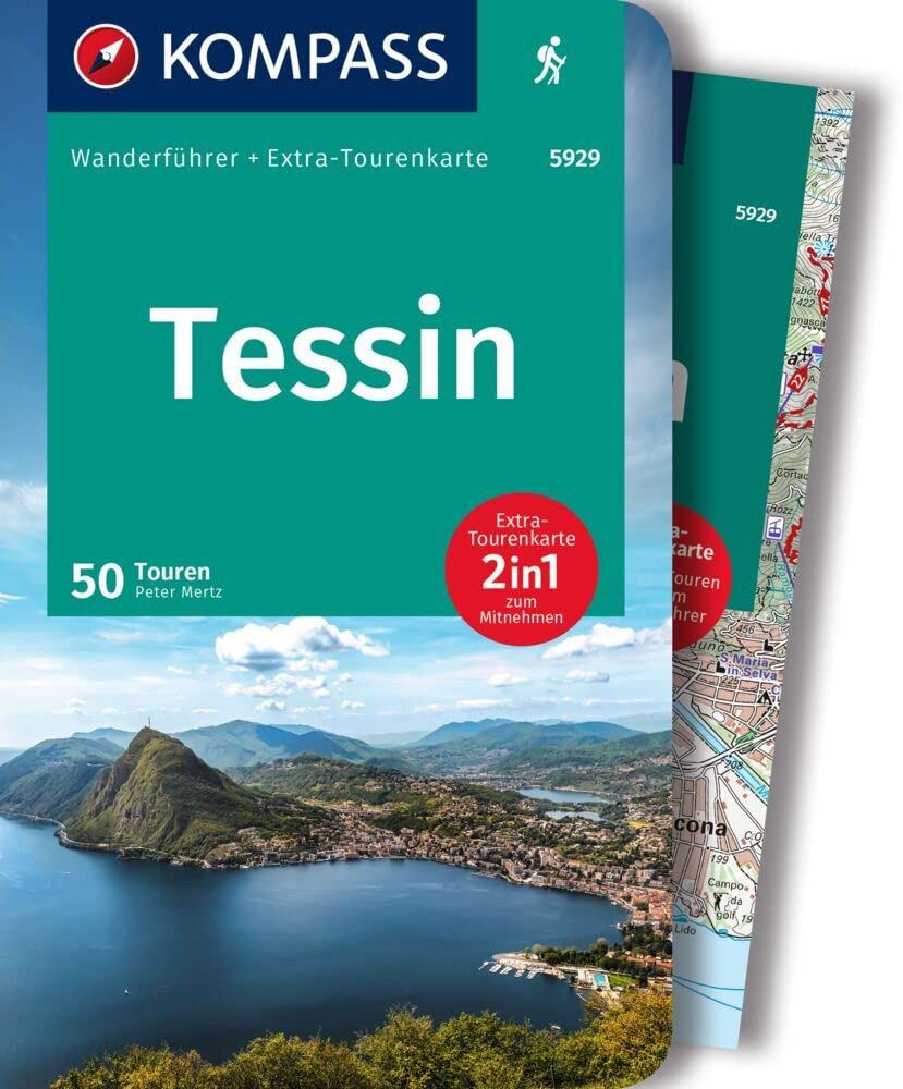 KOMPASS Wanderführer Tessin, 50 Touren mit Extra-Tourenkarte Leisure, Home & Garden Books