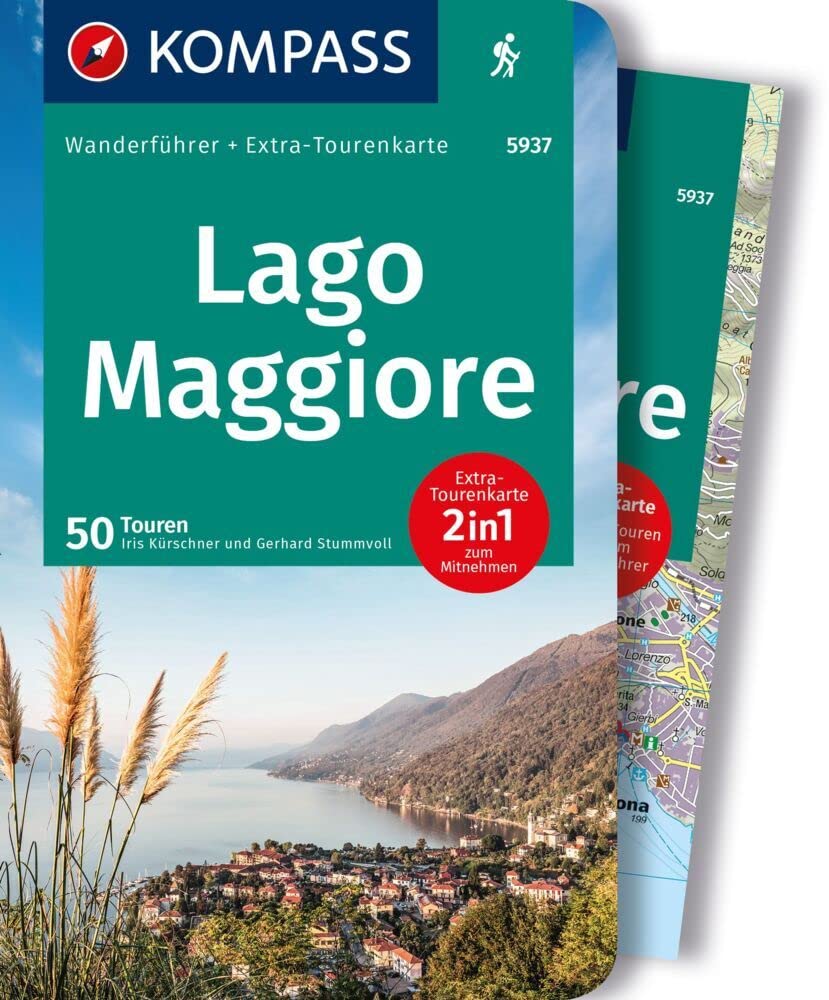 KOMPASS Wanderführer Lago Maggiore, 50 Touren mit Extra-Tourenkarte: GPS-Daten zum Download Leisure, Home & Garden