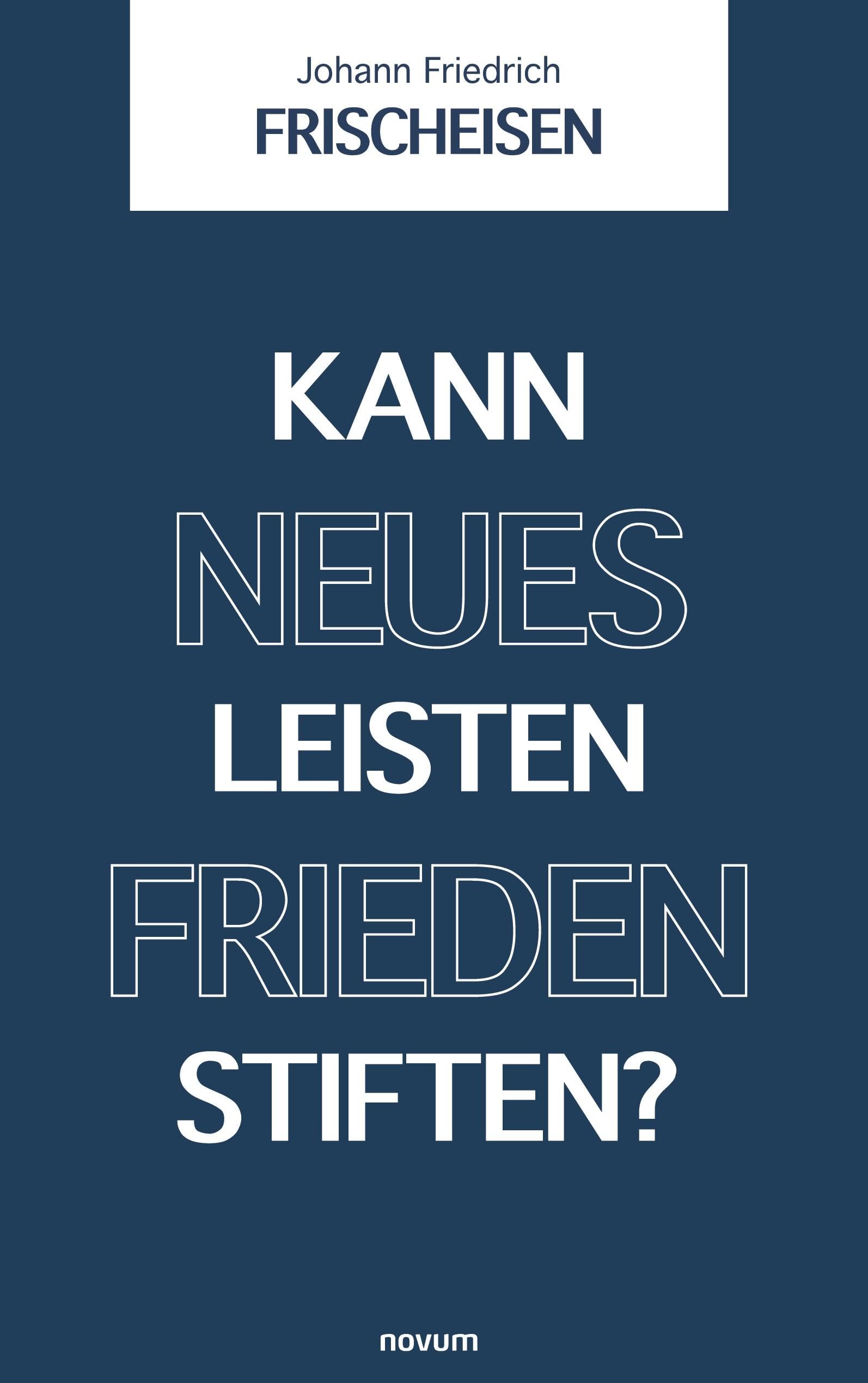 Kann neues Leisten Frieden stiften? Philosophy