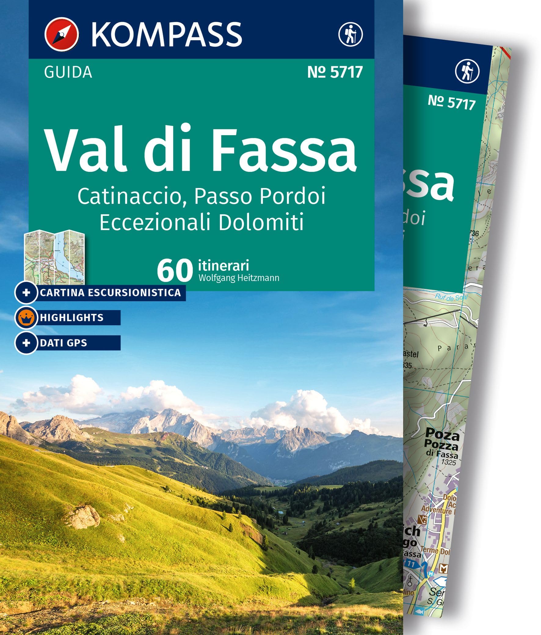 KOMPASS guida escursionistica Val di Fassa / Fassatal, 60 itinerari Leisure, Home & Garden