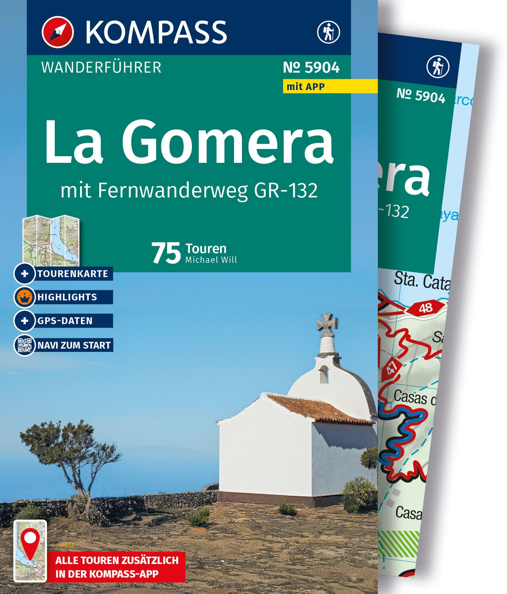 KOMPASS Wanderführer La Gomera, mit Fernwanderweg GR-132, 75 Touren mit Extra-Tourenkarte Leisure, Home & Garden