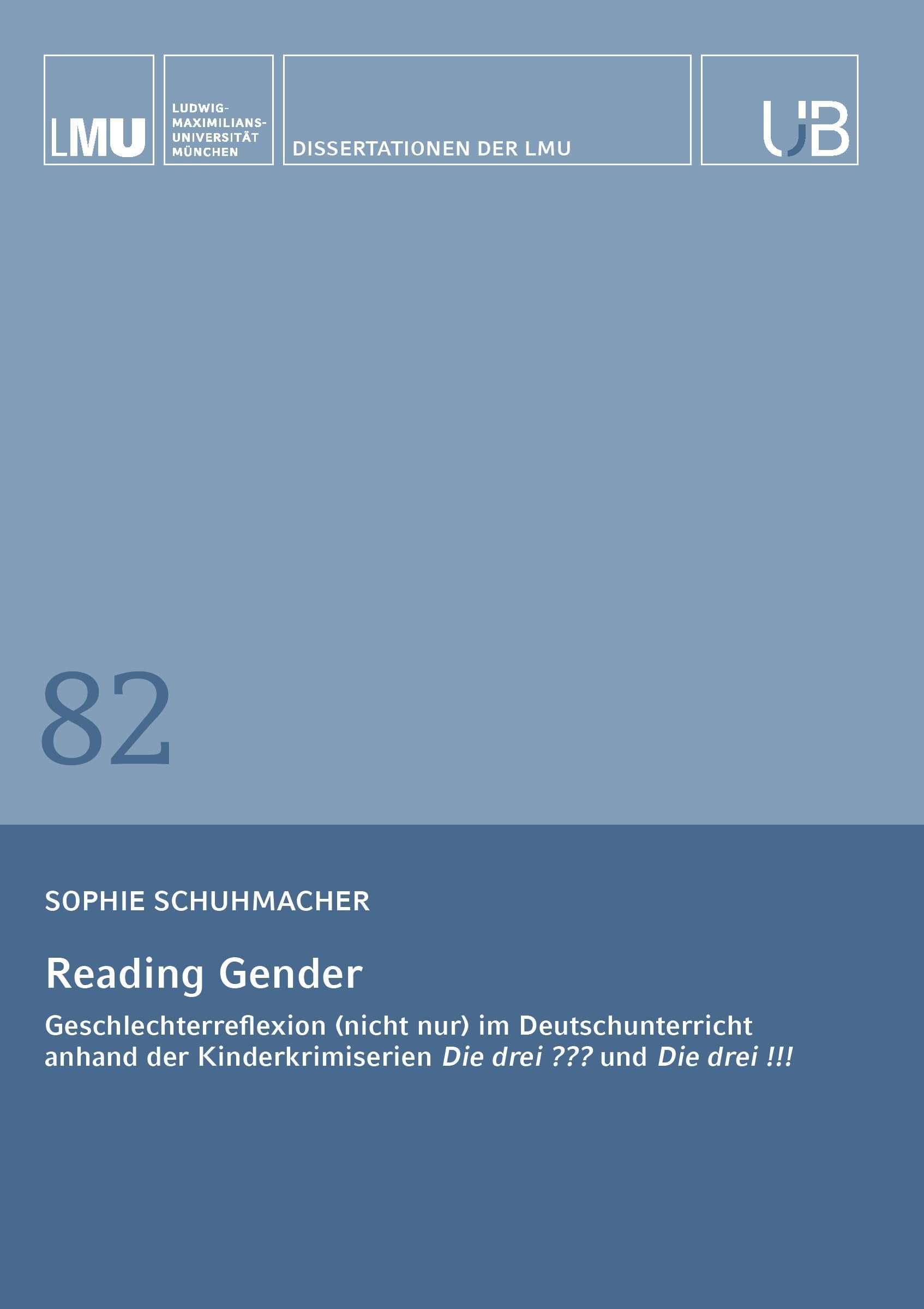 Geschlechterreflexion im Deutschunterricht anhand der Drei Fragezeichen und der Drei Ausrufezeichen General education