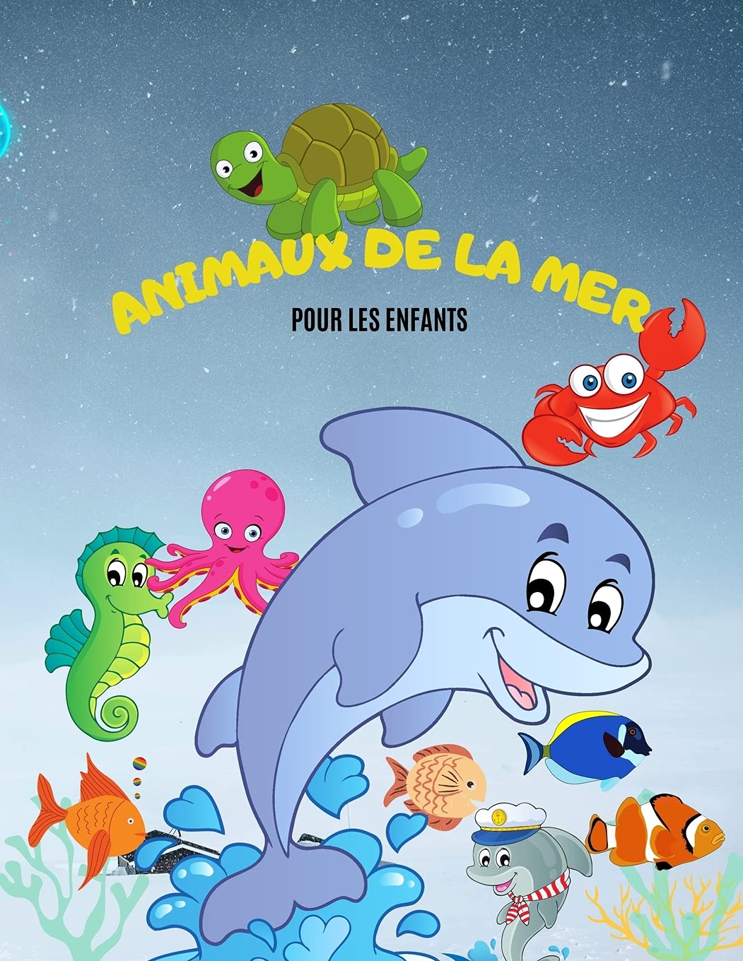 Livre de Coloriage Animaux de l'océan: Livre de Coloriage sur les Animaux de l'océan - Donnez Vie à vos Créatures Marines Préférées en les Coloriant. Books