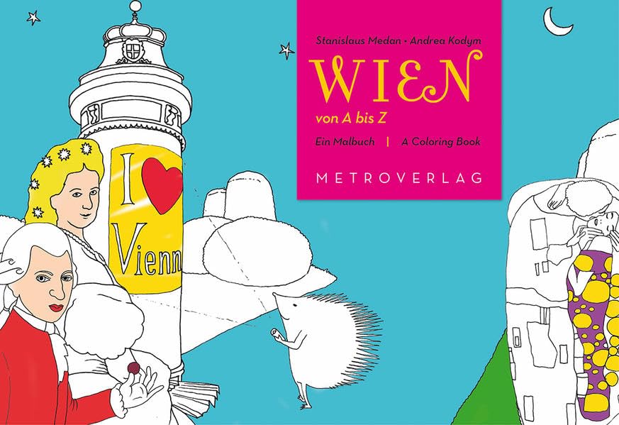 Wien - Ein Malbuch / A Coloring Book Tiptoi & Games