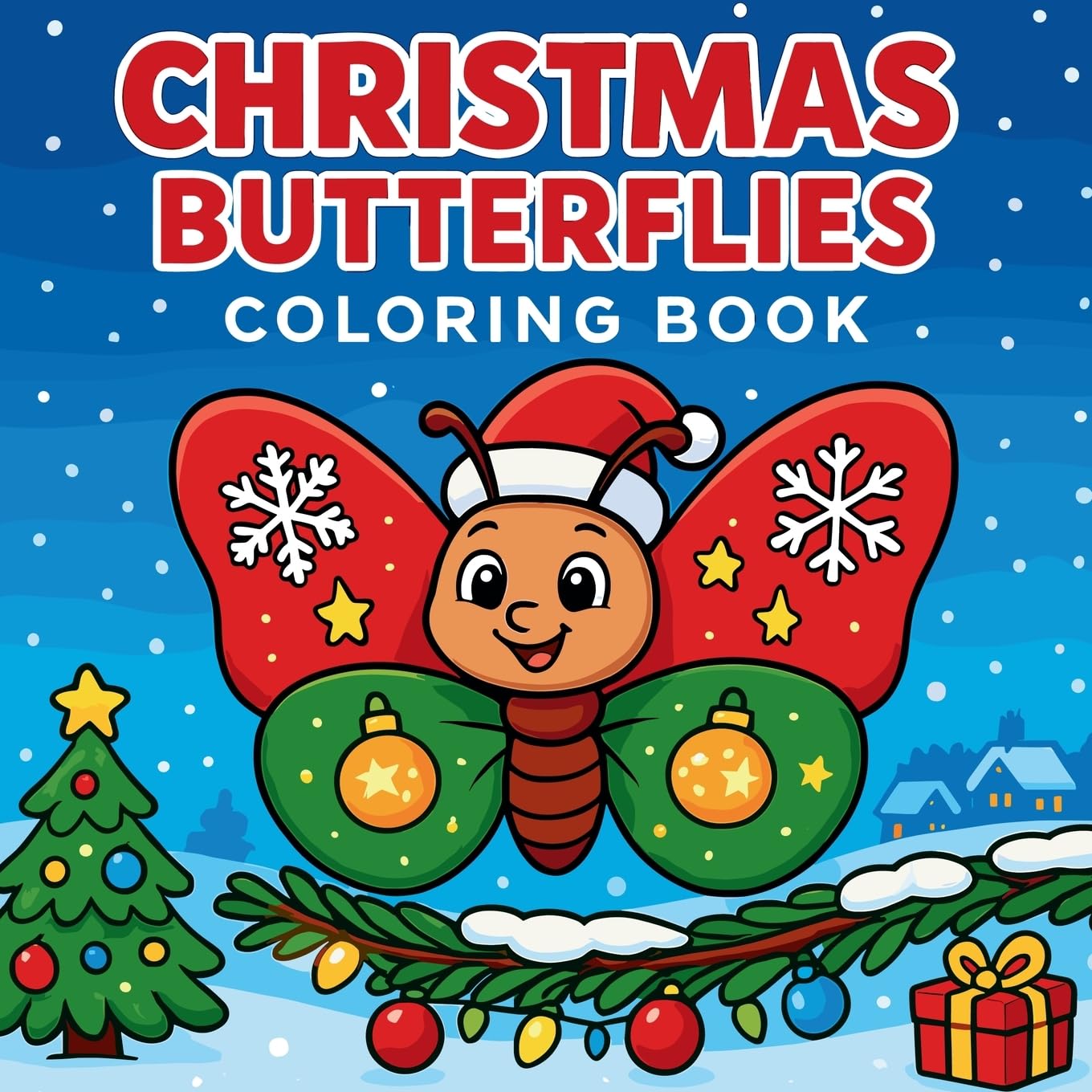 Christmas Butterflies - Coloring Book Non-fiction