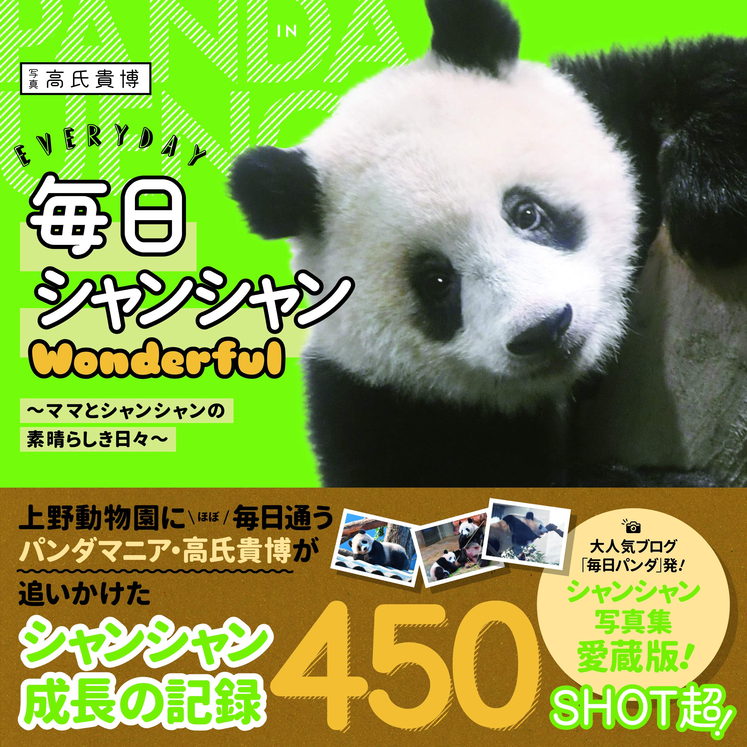 毎日シャンシャンWonderful ~ママとシャンシャンの素晴らしき日々~ book