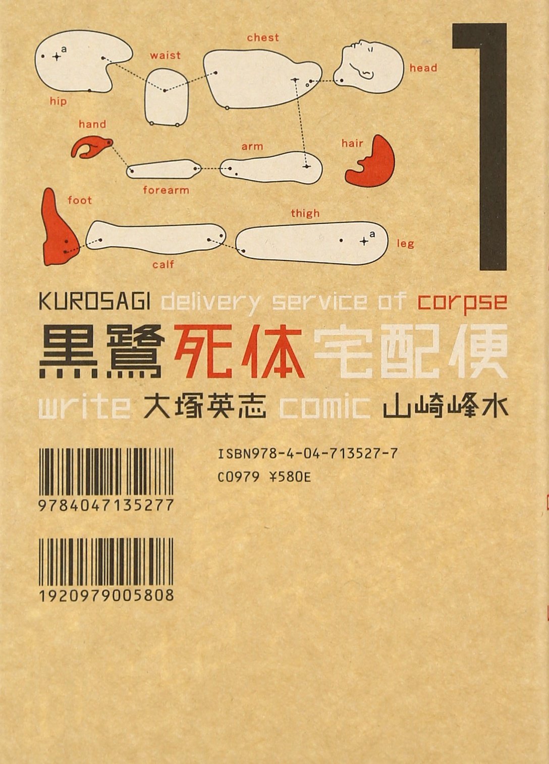 Kurosagi Delivery Service of Corpse / Kurosagi shitai takuhaibin, Vol. 1 Books