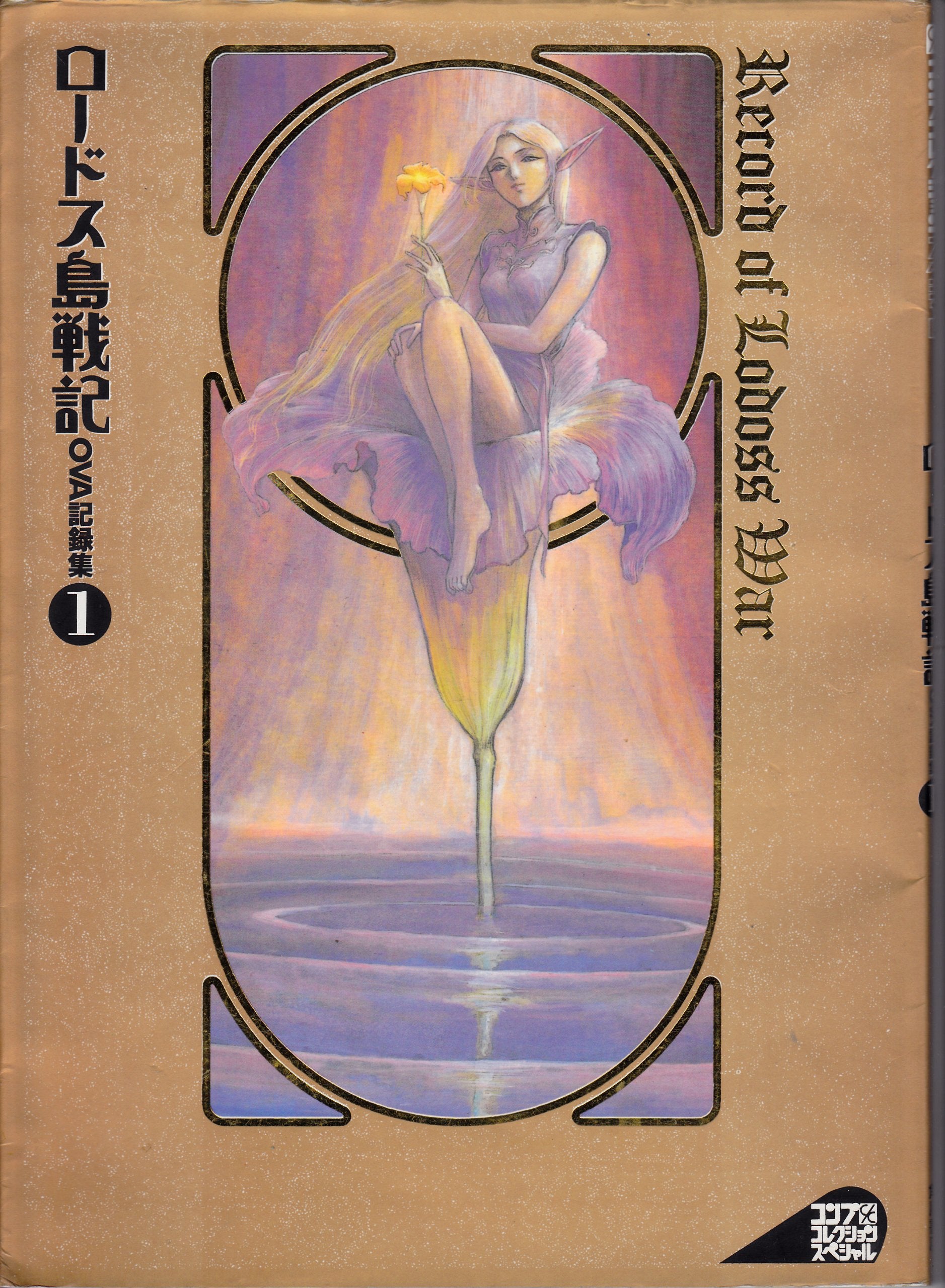 Record of Lodoss War OVA - Anime Guide and Artbook (Japanese Language) book