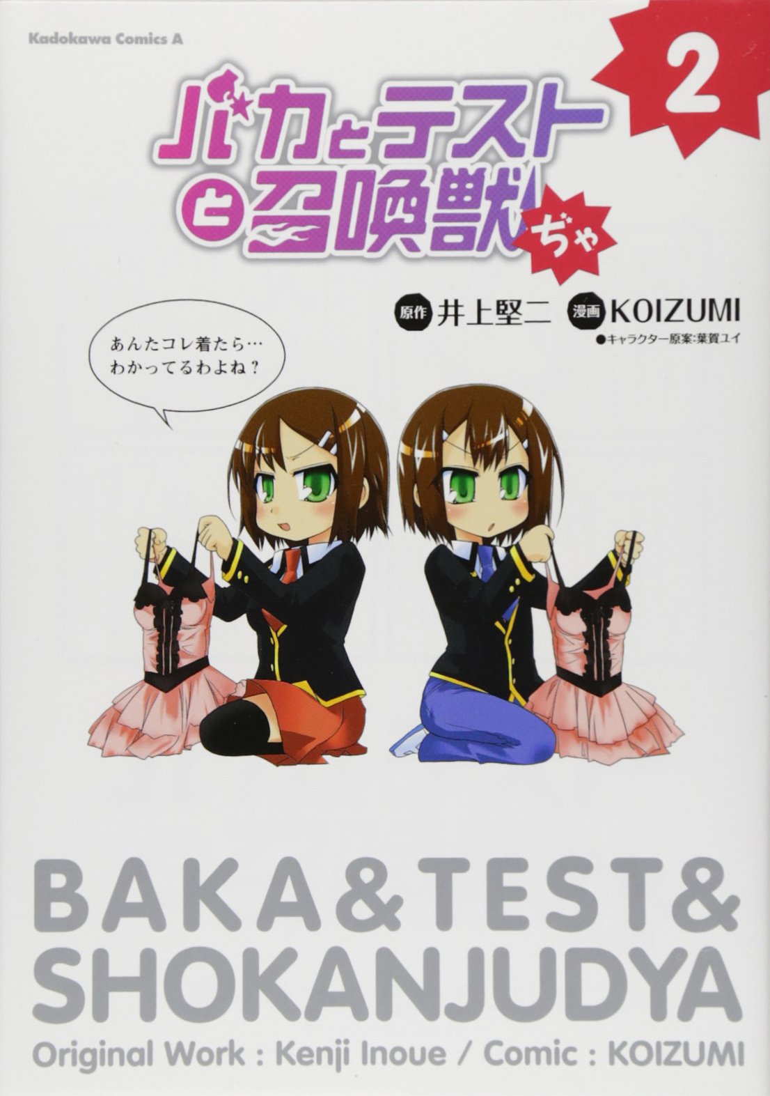 Summon Dji cut-Baka to Test (2) (Kadokawa Comics Ace 296-2) (2011) ISBN: 4047157236 Books