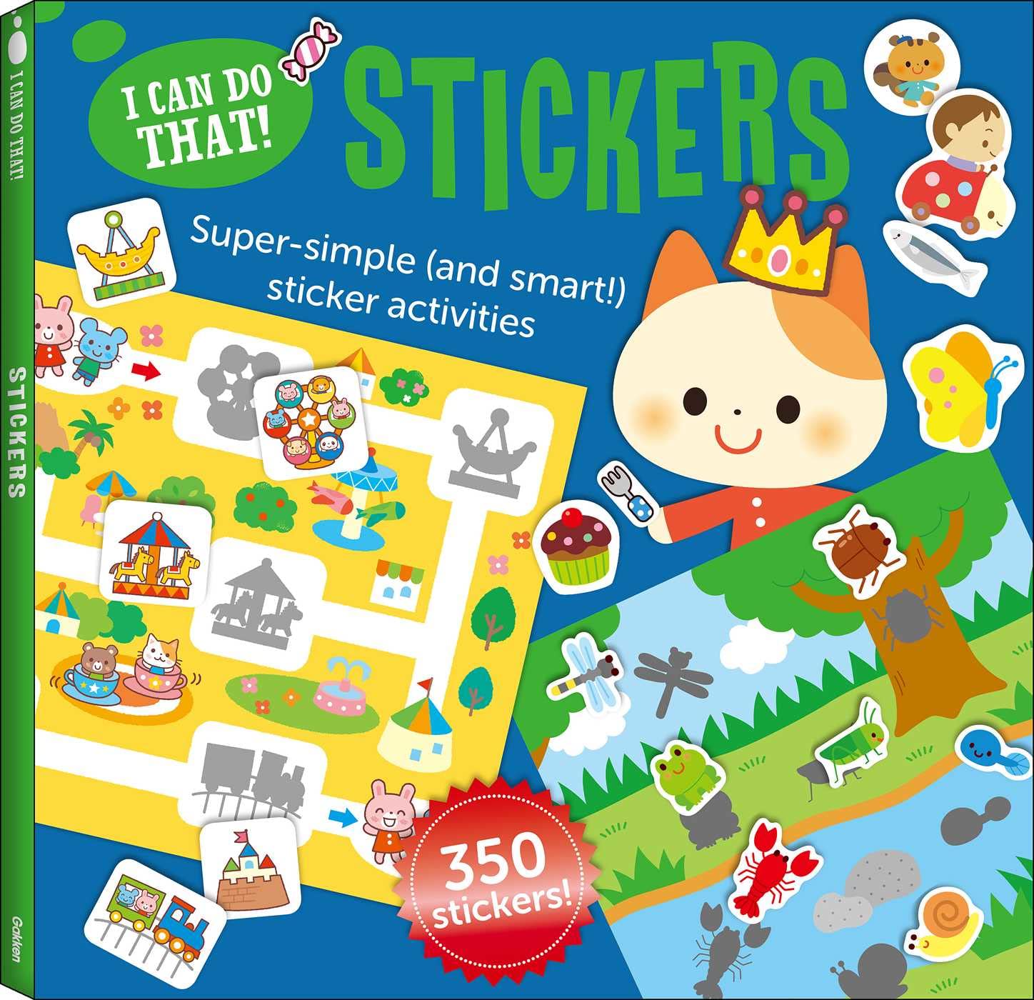 I Can Do That! Stickers: An At-home Super Simple (and Smart!) Sticker Activities Workbook Non-fiction