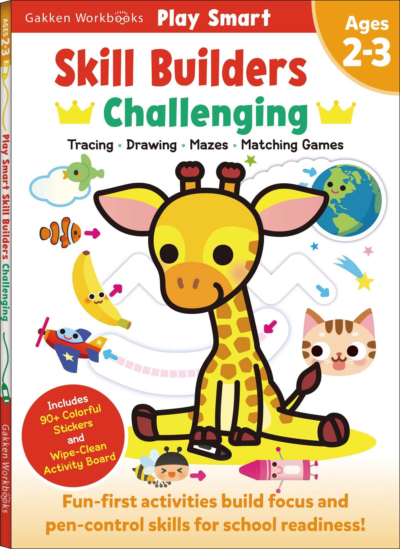 Play Smart Skill Builders: Challenging - Age 2-3 Non-fiction