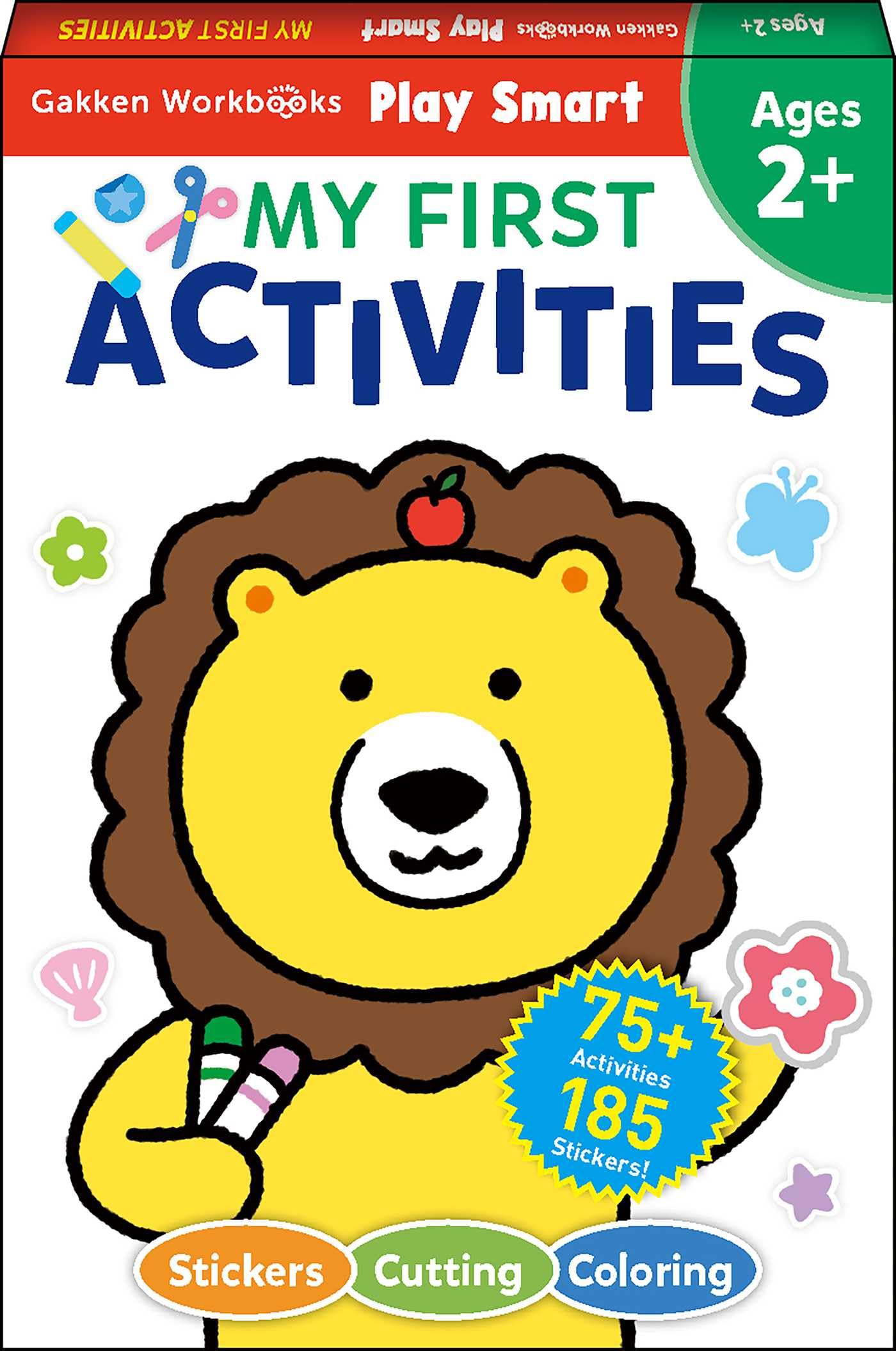 Play Smart MY FIRST ACTIVITIES 2+: Fine Motor Skill Builders! Coloring, Stickers & More Tiptoi & Games
