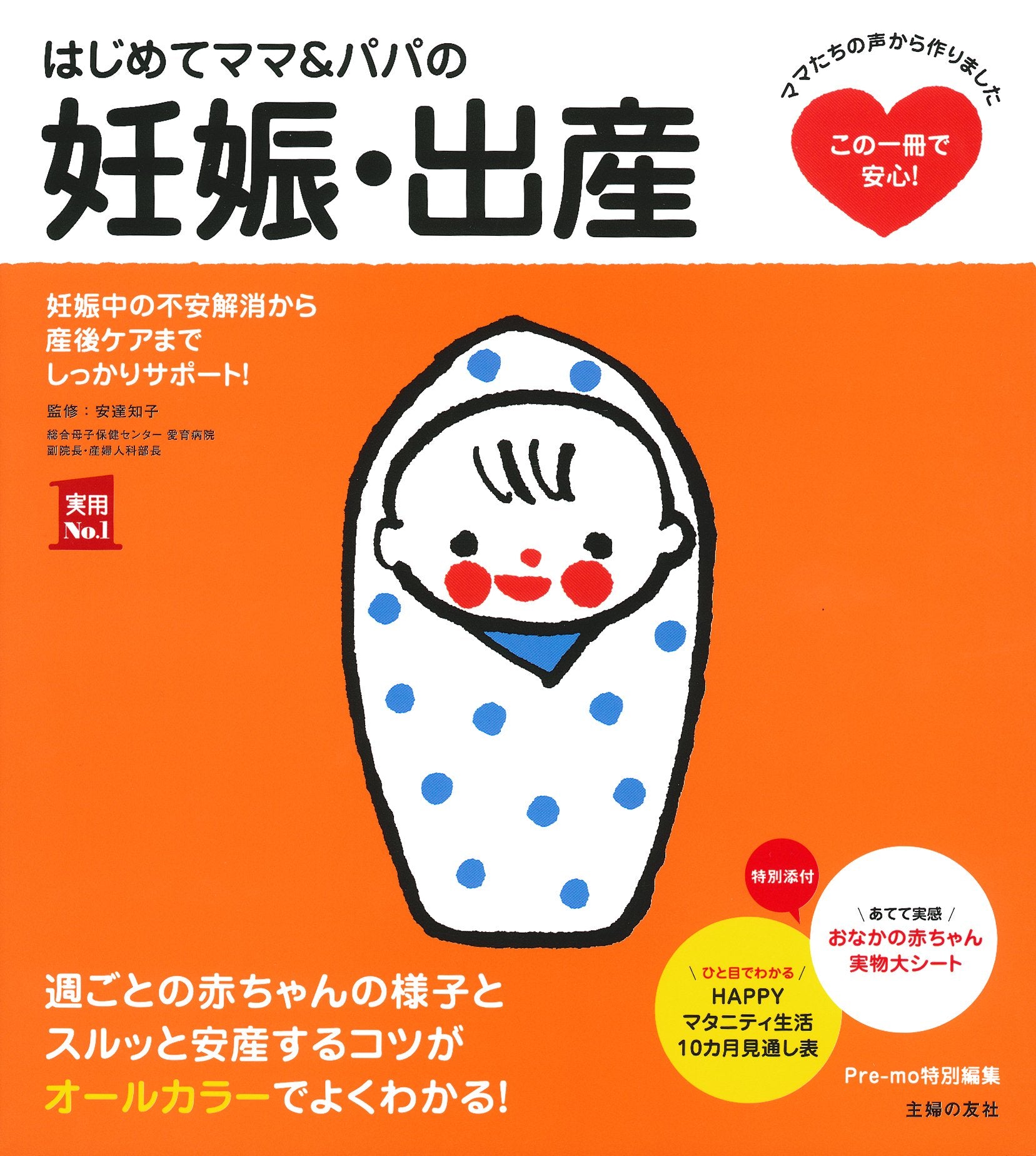 Hajimete mama ando papa no ninshin shussan : ninshinchuÌ„ no fuan kaishoÌ„ kara sango kea made kono issatsu de anshin book