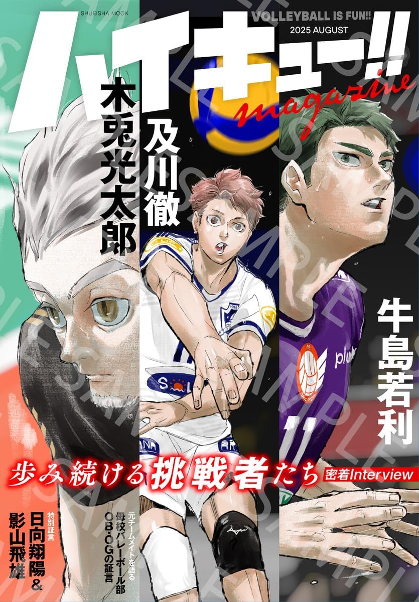 ハイキュー!! magazine 2025 AUGUST Books