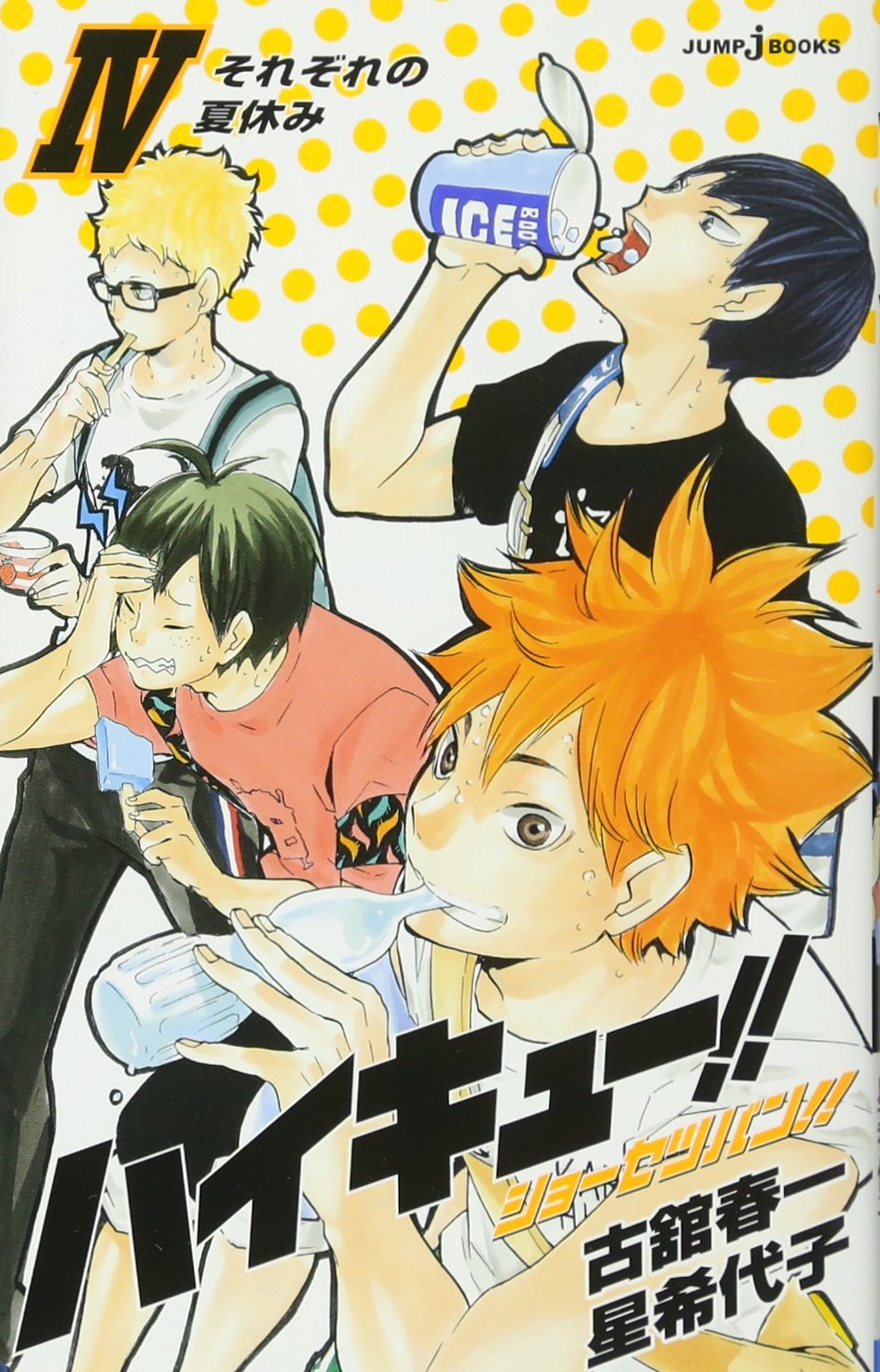 ハイキュー!! ショーセツバン!! IV (JUMP j BOOKS) book