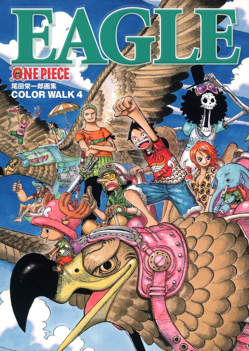 One Piece Color Walk 4 EAGLE - Artbook (One Piece) Books