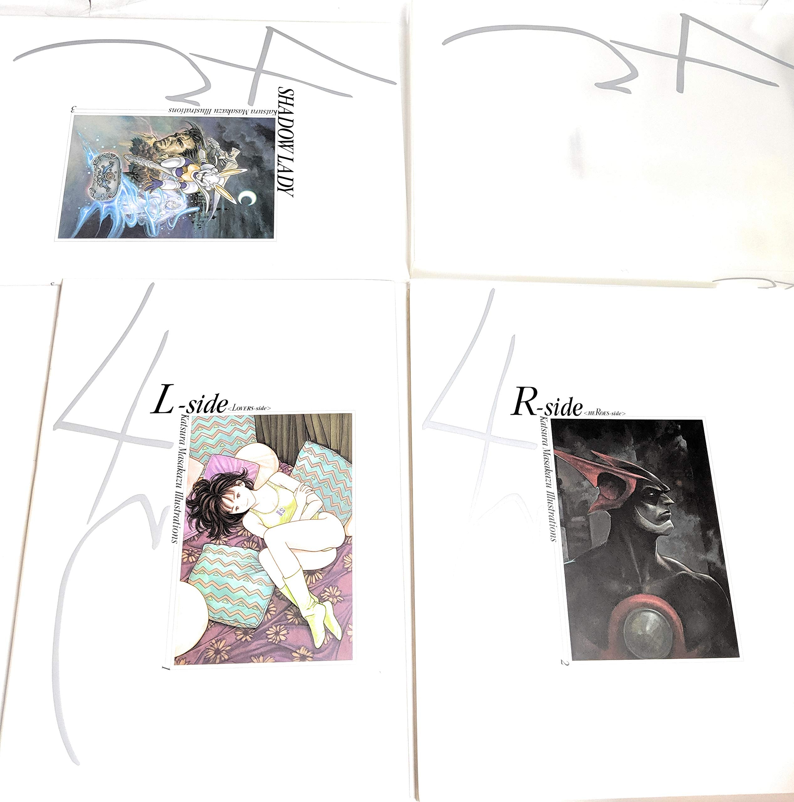 4C Katsura Masakazu Illustrations (en japonais) Comics & Mangas