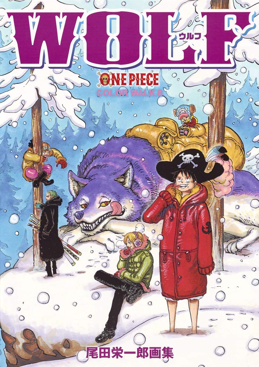 One Piece Color Walk 8 Wolf - Artbook Books