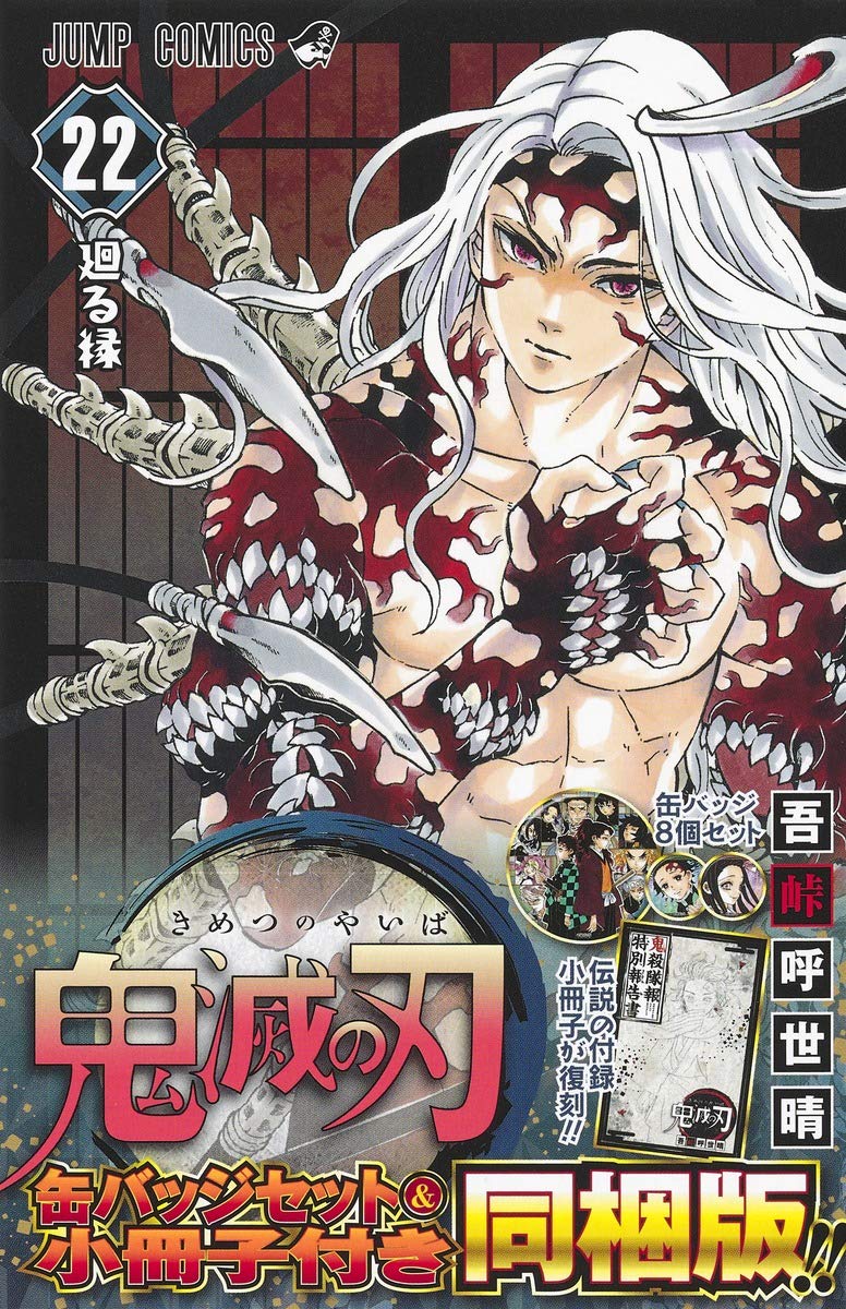 鬼滅の刃 22巻 缶バッジセット・小冊子付き同梱版 (ジャンプコミックス) Books