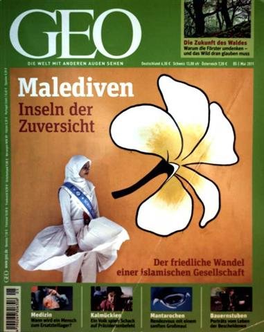 GEO Magazin 2011, Nr. 05 Mai - Malediven Inseln der Zuversicht (Der friedliche Wandel einer islamischen Gesellschaft), Fotoprojekt Wohnlandschaft, Deutscher Wald, Organspende, Schach in Kalmückien Books