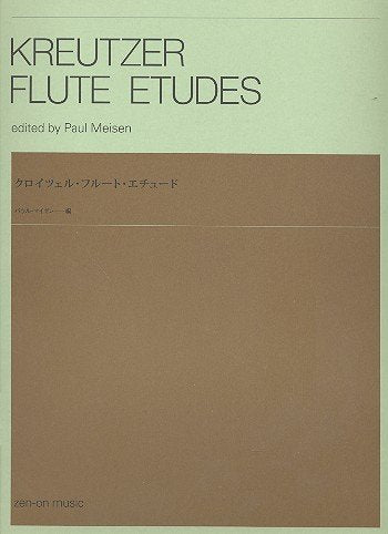 Kreutzer Flute Etudes: Flöte. Sheet Music