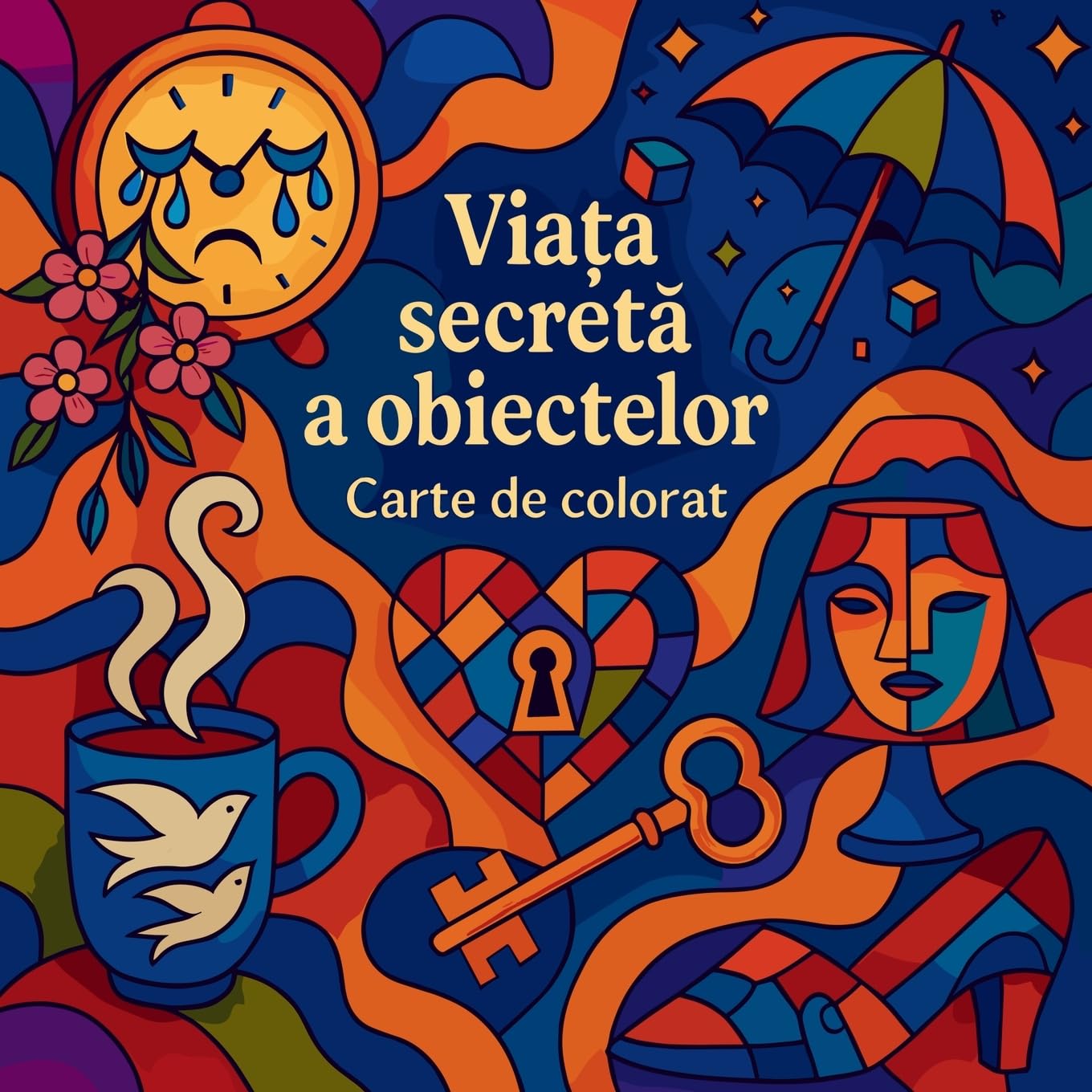 Via¿a secret¿ a obiectelor - Carte de colorat Hobbies & Crafts