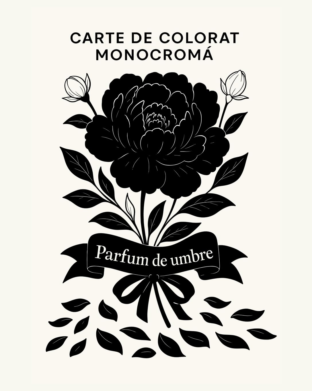 Carte de colorat monocrom¿ - Parfum de umbre Mathematics