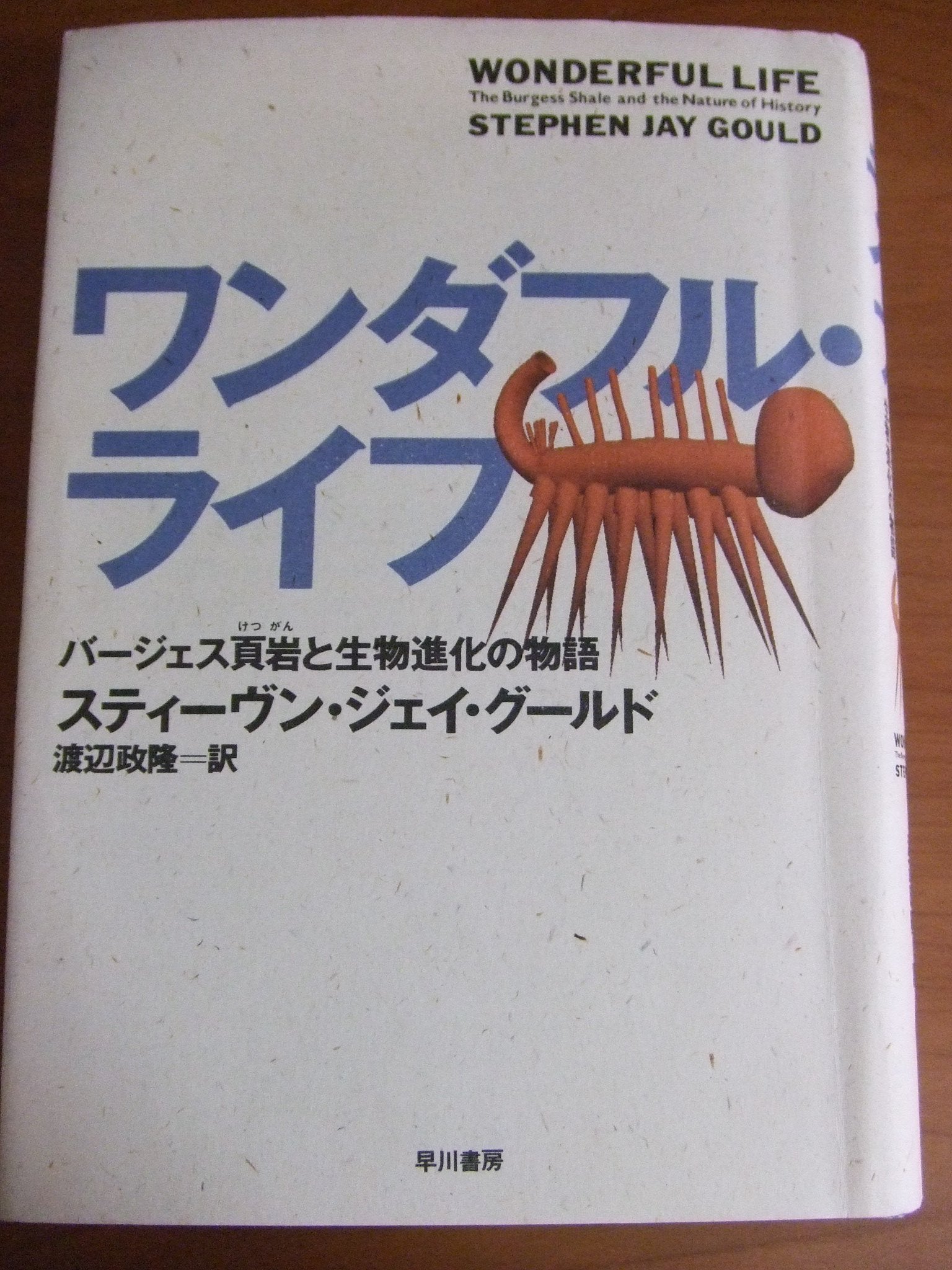 ワンダフル・ライフ―バージェス頁岩と生物進化の物語 Books